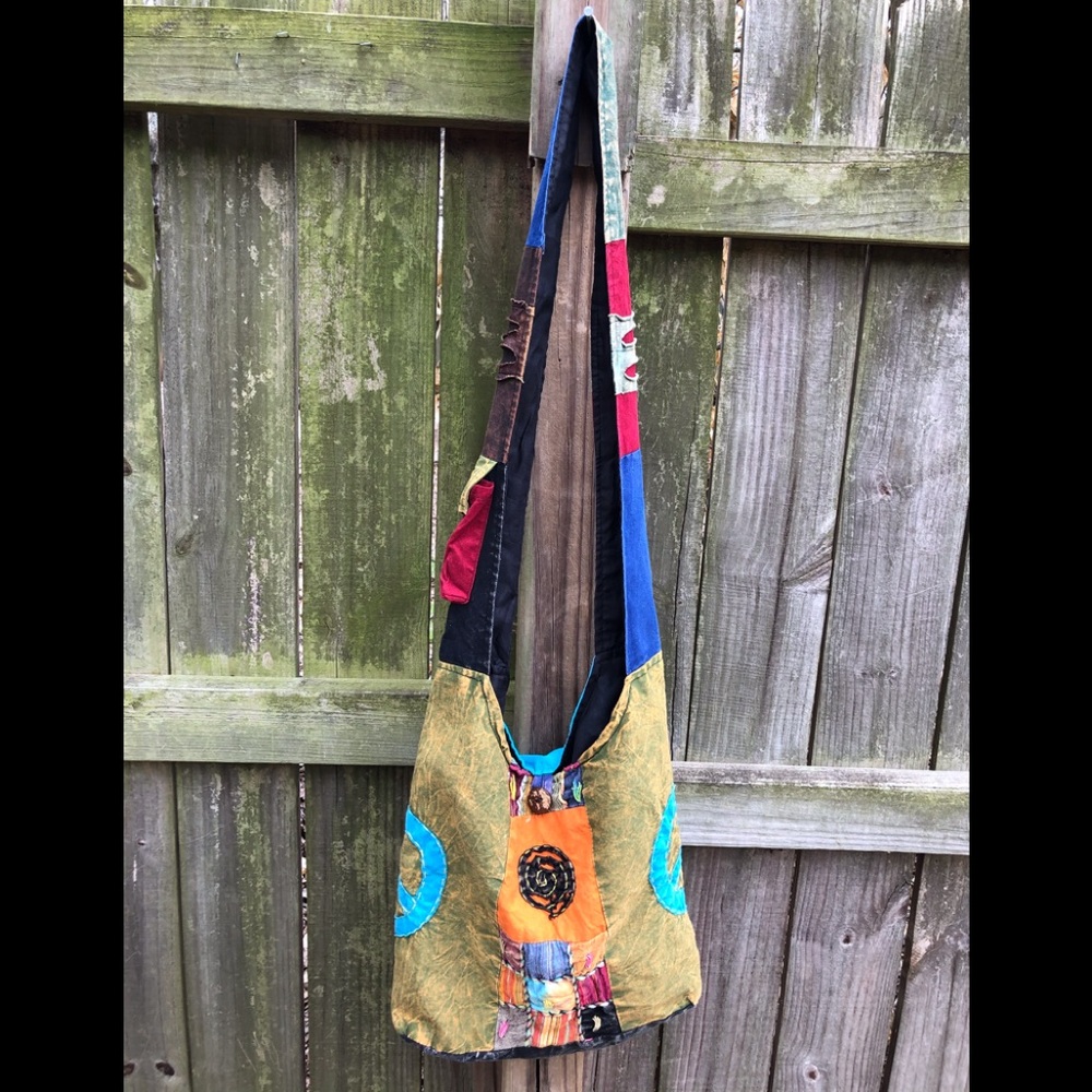 Patchwork Hobo Bag - image 1